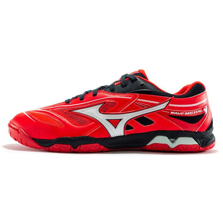 

Кроссовки для бега Mizuno Wave Medal 6 с низким верхом Мужские кроссовки для бега Красные Черные 81GA191562 43