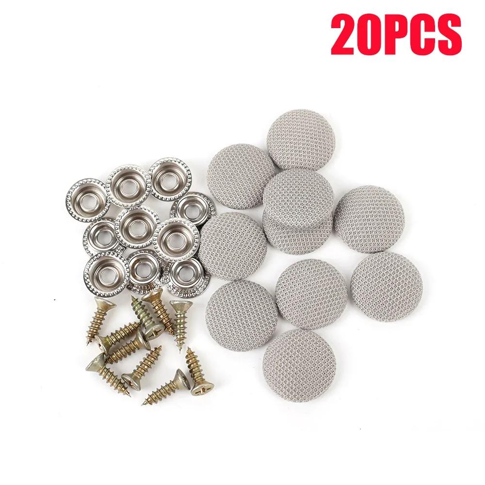 Upevňovací klipy do stropních šroubů do auta, střešní látka do interiéru auta, přezka, uzávěr šroubu, nýt, upevňovač víčka, upevňovací spona, příslušenství do auta