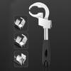 Universal Adjustable Aluminium Alloy Double-headed Wrench Multifunctional Bath Wrench Bathroom Repair Hand Tool