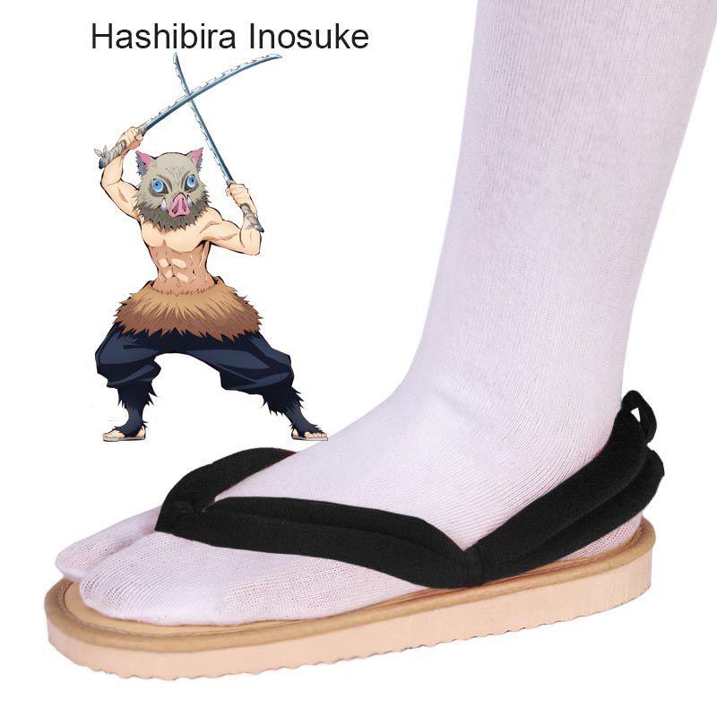 Infradito Kamado Tanjiron di Demon Slayer per Cosplay e Moda Stile Giapponese