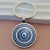 Mystery Eye Vintage Zinc Alloy Keychain - Men's Unique Fashion Accessories, Perfect Gift Choice,