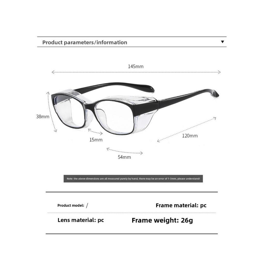 Safety Goggles Anti Fog UV Protection Blue Light Blocking Dust Proof Protective Eyewear for Men and Women