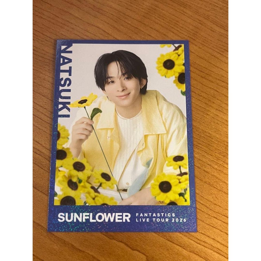 Used FANTASTICS SUNFLOWER Photoca Natsuteru Sawamoto Sicle
