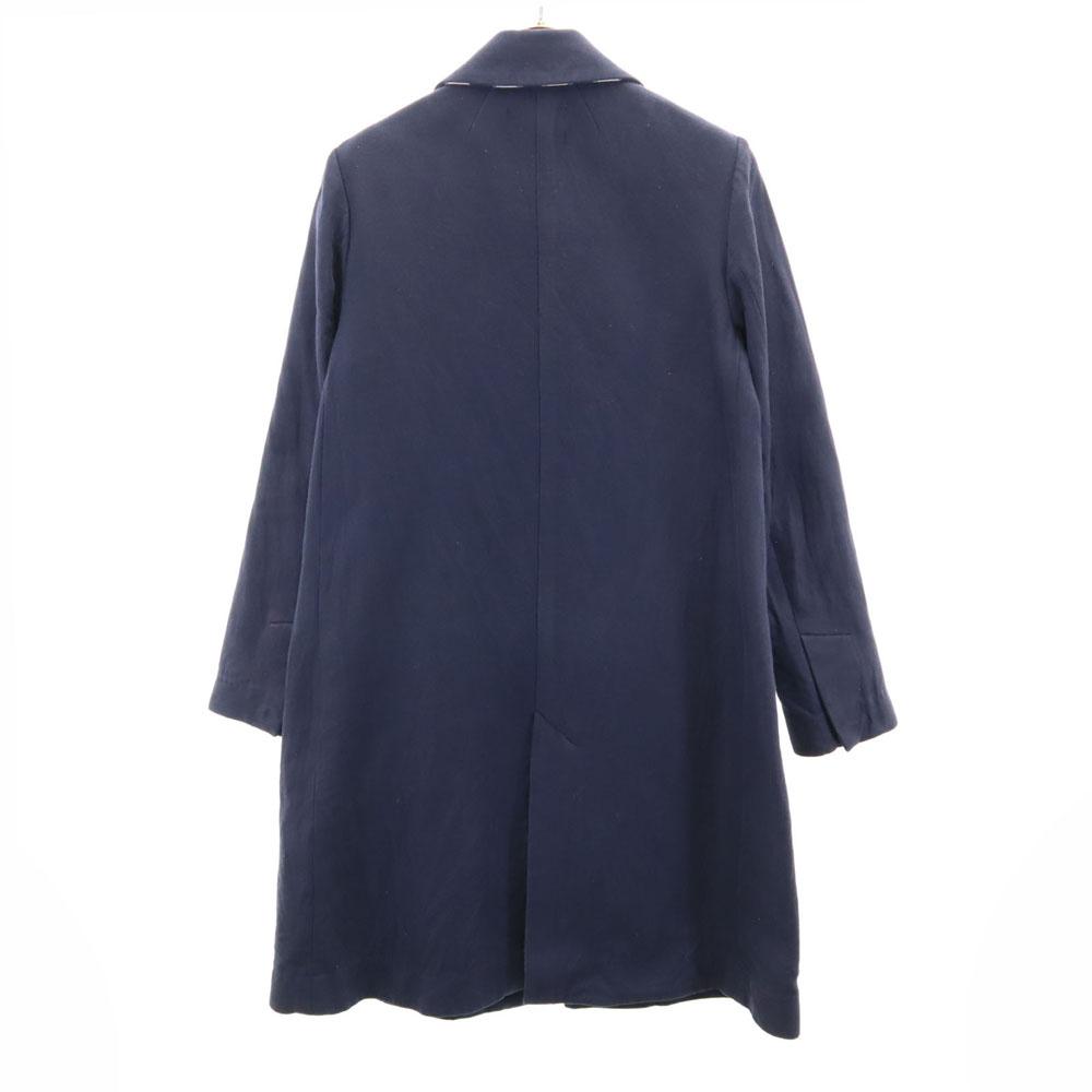 PS Paul Smith Chester Coat 40 Navy Women Used