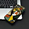 Artist Pablo-Picasso Phone Case For IPhone 17 Air 16 E Pro Max 15 14 13 Mini 12 Pro 11 Max Plus Black Soft Shell