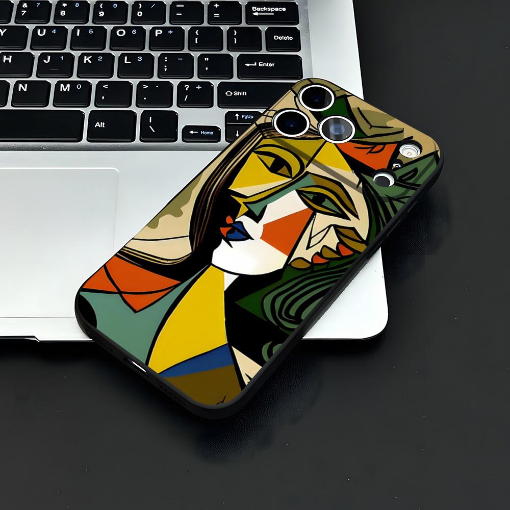 Artist Pablo-Picasso Phone Case For IPhone 17 Air 16 E Pro Max 15 14 13 Mini 12 Pro 11 Max Plus Black Soft Shell