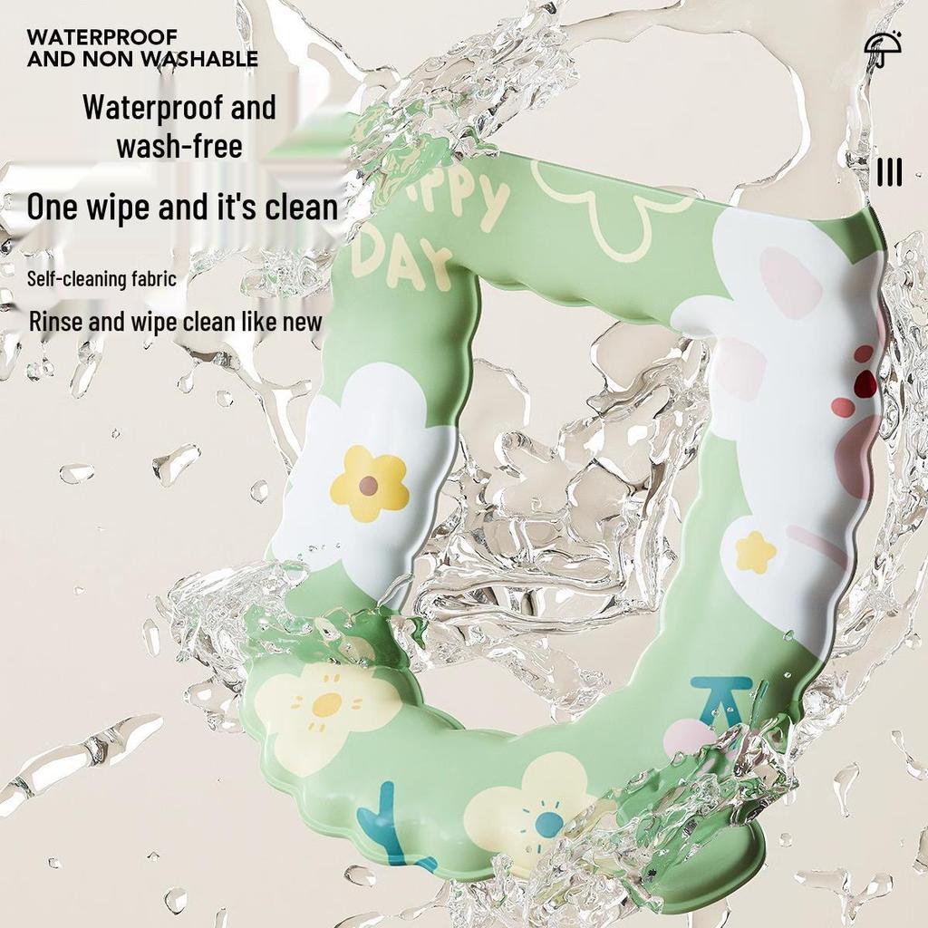 Waterproof High-Foam EVA Toilet Seat Cushion: Washable, Wipeable, Cute Winter Style