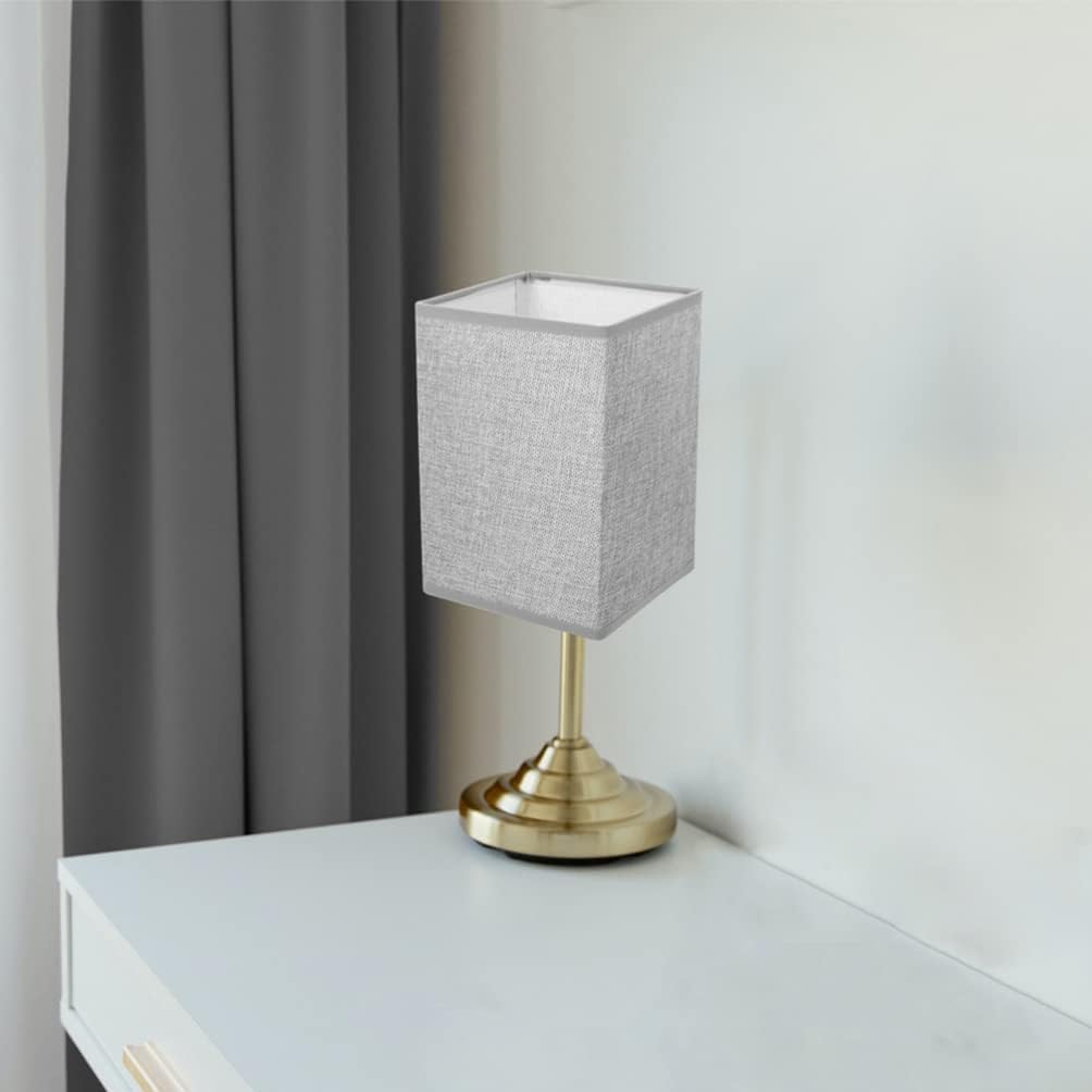 BESPORTBLE 2pcs Linen Lampshade Table Lamp Shade Pendant Lamp Replacement Lamp Square Cloth Lampshade Linen Pendant Light Shades Fixture Drum