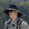 6153-New Spring and Summer Style Outdoor Sun Hat for Men - Hiking, Fishing, Camping, Sun Protection Hat, Wide Brimmed Boater Hat