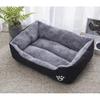 Warm Dog House Soft Nest Pet Large Dog Bed Baskets Fall Winter Kennel For Cat Washable House Puppy Supplies Cotton Kennel Mat