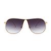2335 Oversized Metal Pilot Sunglasses for Men Women, Stylish Butterfly Aviator Sun Glasses, Fashion Personalized Shades 603383