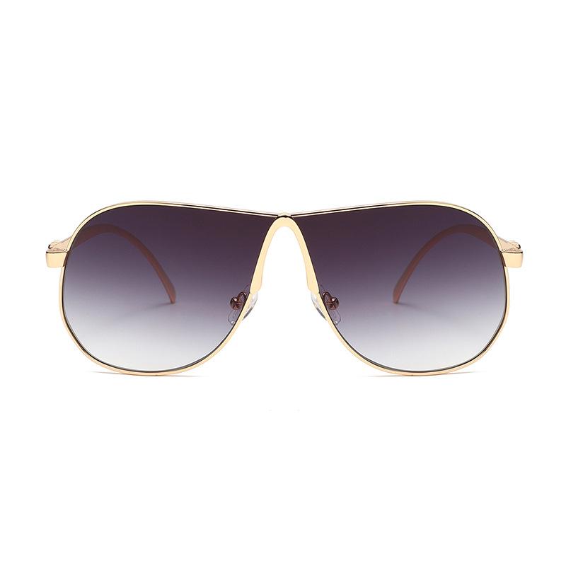 2335 Oversized Metal Pilot Sunglasses for Men Women, Stylish Butterfly Aviator Sun Glasses, Fashion Personalized Shades 603383