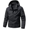 Men's Windproof Waterproof Camouflage Outdoor Jacket - Plus Size Spring/Autumn Fishing & Mountaineering Outerwear