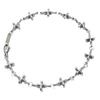 Titanium Steel Cross Bracelet For Couples Elegant Geometric Design Jewelry For Gift