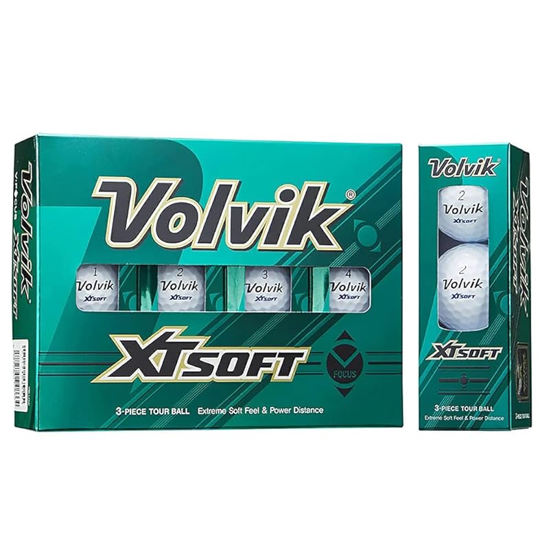 

volvic golf ball XT SOFT white dozen (12 pieces included) VOLVIK WHT