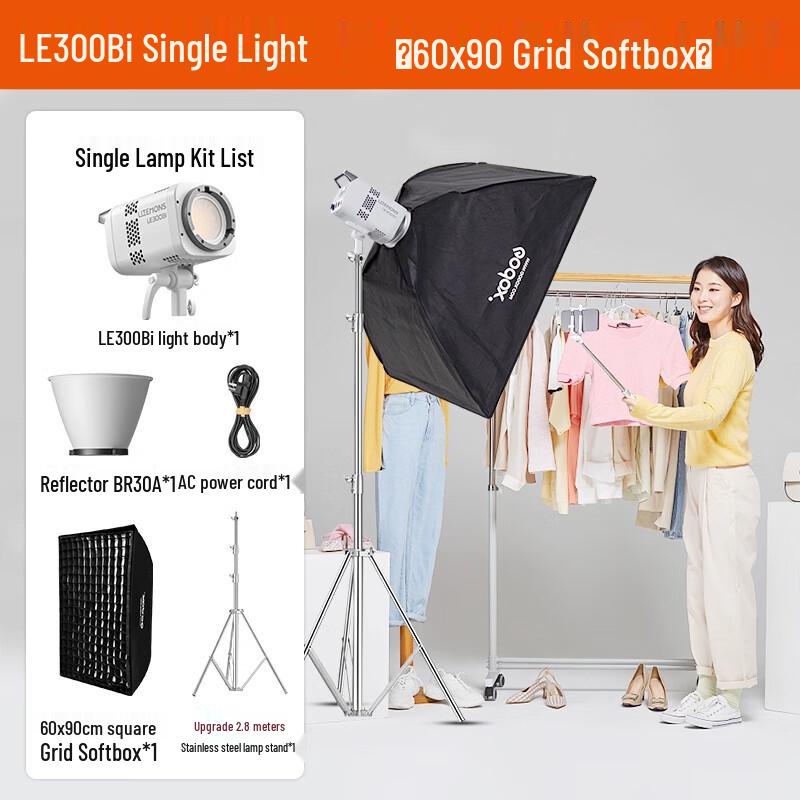 Godox LE300Bi Bi-Color LED Video Light