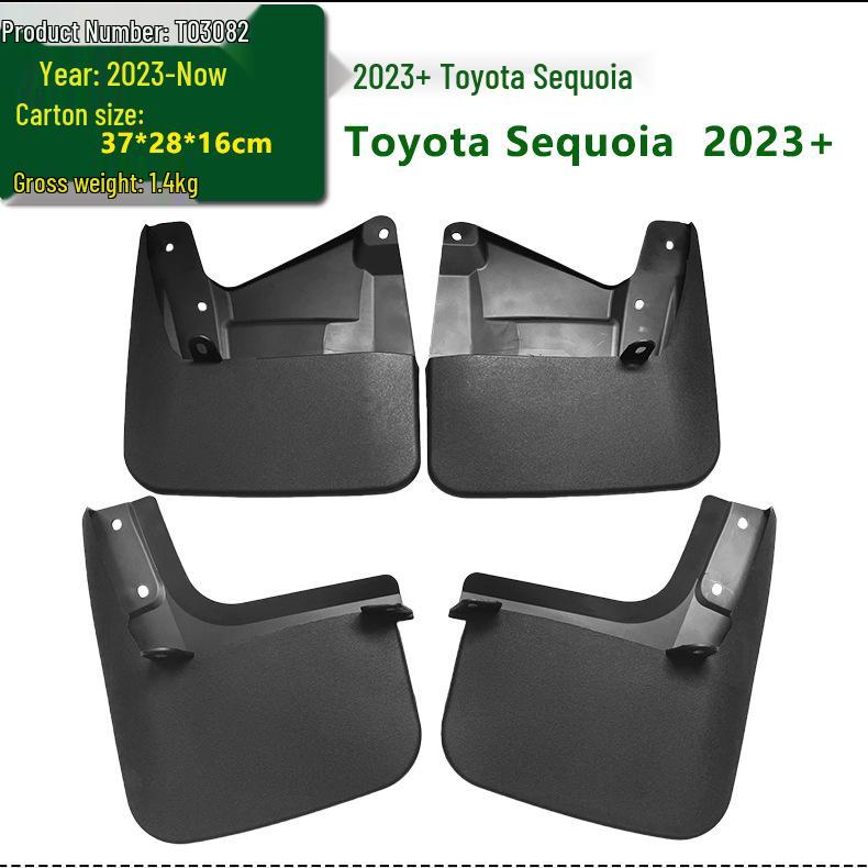 Kompatible Schmutzfänger für 2023 Sequoia, Land Cruiser LC200, GT Body Kit, LC300 und 2024 FJ250.