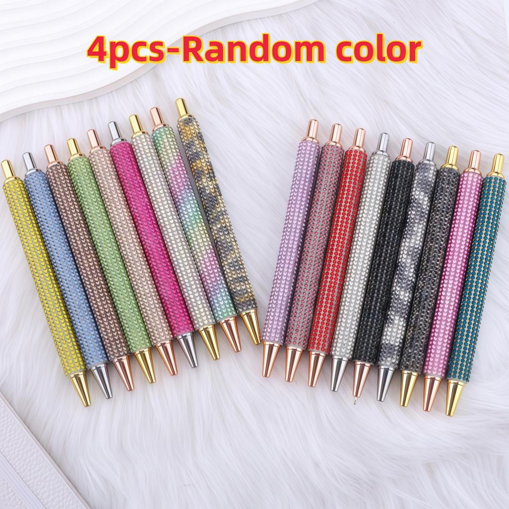Luxury Sparkling Rhinestone Ballpoint Pen, Suitable For Gifts To Friends, Diary Writing, And Office Stationery