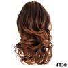 MISS WIG Synthetic Claw Hestehale Kort Krøllet Bølget Hestehale Extensions Elegant for kvinner Daglig bruk Hårtilbehør