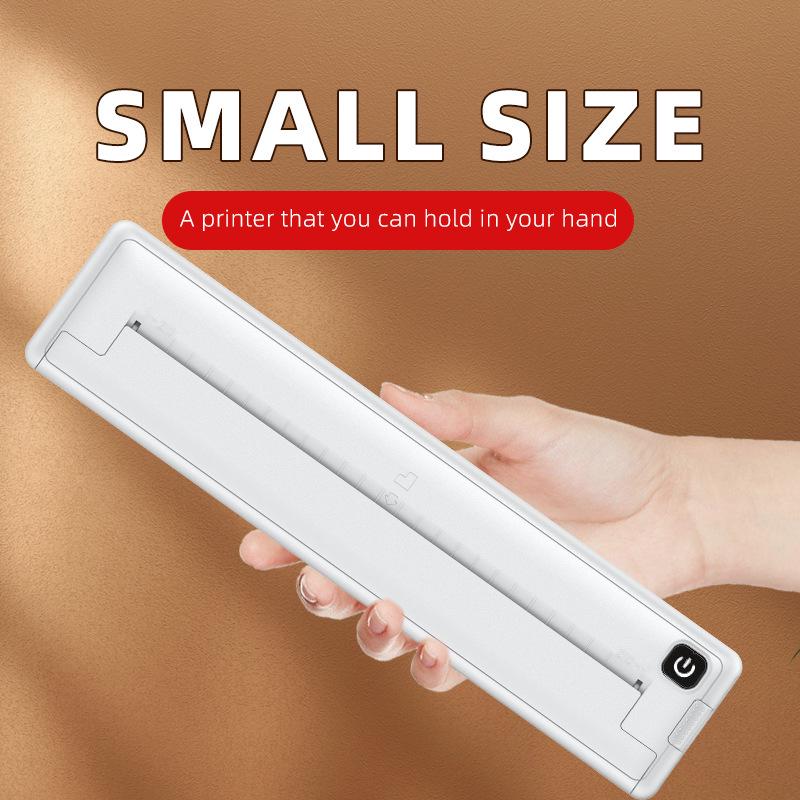 Portable A4 Inkless Tattoo & Label Printer – Mini Thermal Printer for Photos & Office Use