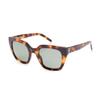 Patterned Design Acetate Rectangular Sunglasses Women Sunglasses Tortoise SL-M143003