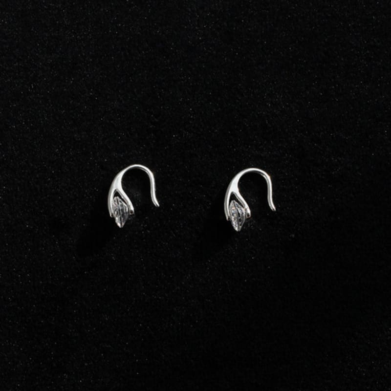 NORMALLEE [Silver 925] Flake Earrings