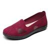 2025 Autumn New Old Beijing Cloth Shoes Retro Breathable Elderly Shoes Women's Soft-soled Lazy One-pedal Casual Mother Shoes