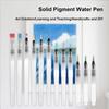 12pcs Flat Head Solid Pigment Water Pen Water Storage Watercolor Pen Set  Planner Decoration