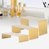 3Pcs Riser Display Stands Handbag Shoe Display Racks for Purse Toys Figures
