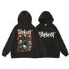 Slipknot Bluza z Kapturem Męska Rockowa Prepare For Hell Tour Luźna Bluza Y2k Grafika Zespołu Heavy Metal Długi Rękaw Męskie Bluzy Odzież Streetwear
