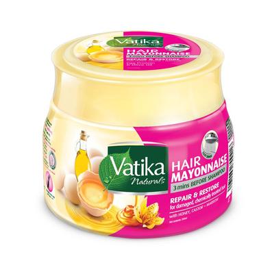 Hair Mayonnaise for Repair & Restore 500g. Vatika Naturals - 3 Mins Before Shampoo