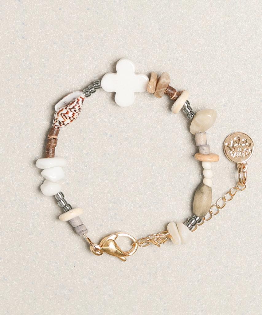 Towtow Archive Full Clover Bracelet White