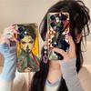 Retro Tattoo Girl Mobile Phone Case for OPPO Reno 14 13 12 11 10 9 8 7 6 5 F T Pro 5G Colorful Printing Cover Cellphones Luxury