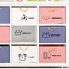 1/5 Sheets Baby Clothes Stickers Home Decor Wardrobe Sticker Decal Bedroom Mural Cabinet Classification Cartoon Stickers