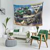 Tapestry Decorazione Pattern Classico Monster Jam Arte Tappeti Estetici per Soggiorno Camera da Letto Casa Tessuto Murale Appeso a Parete