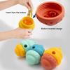 Silicone Dog Food Leakage Ball Bite Resistant Treat Dispensing Feeder Toy Pet Teething Cleaning Interactive Boredom Enrichment Toy