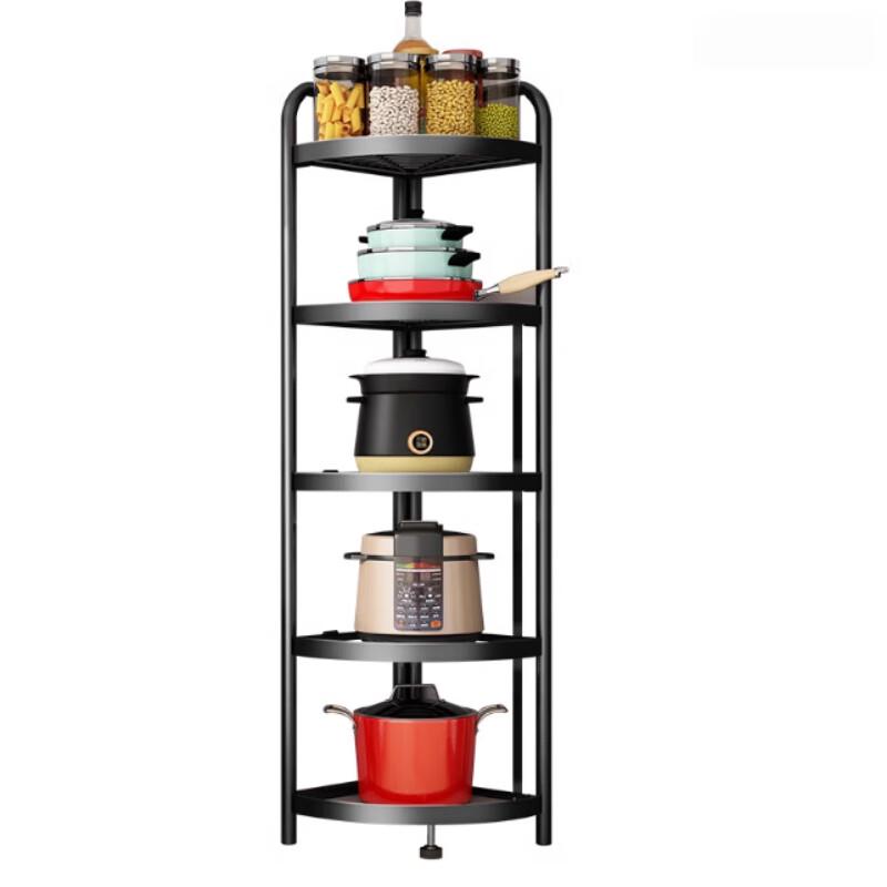 Yingbai Modern 2-Tier Corner Storage Rack