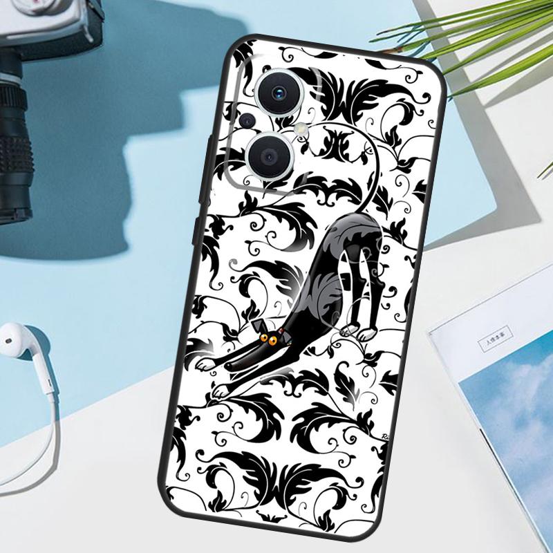 Greyhound Case For OPPO Reno 12 F 13 13F 11 8T 7 8 10 Pro OPPO Find X8 X6 Pro X3 X5 Lite Cover Funda
