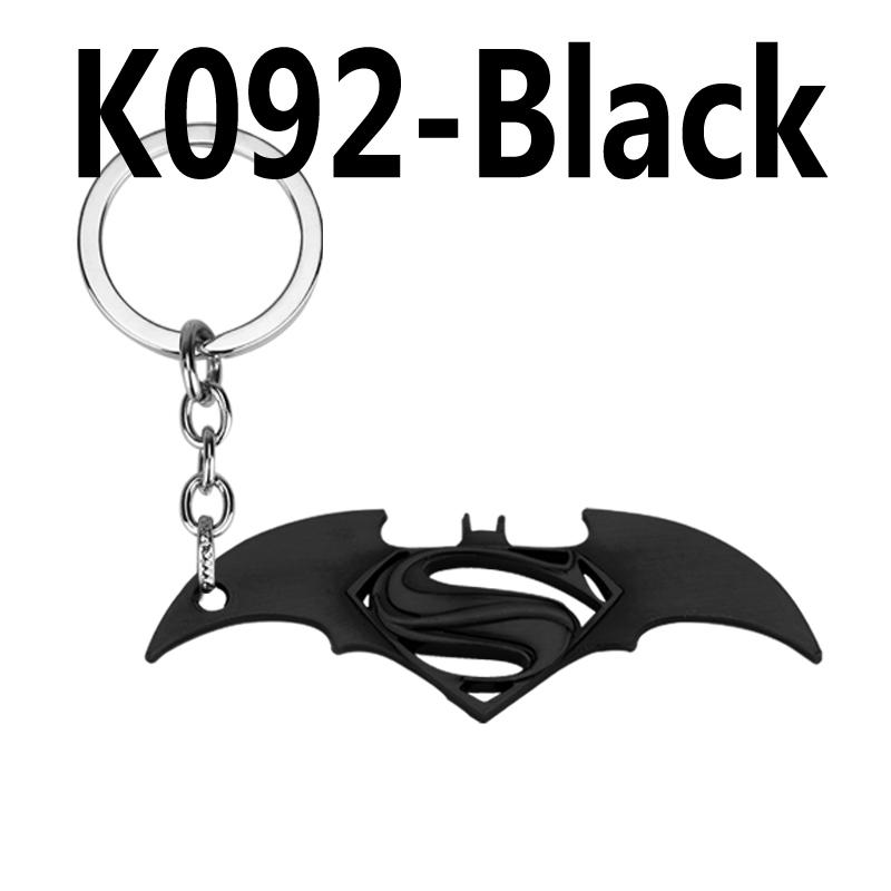 Bat Pendants Keychain Toy Superheroes Movie Jewelry Car Key Ring Bags Accessories for Men Women Fans Gifts Souvenir
