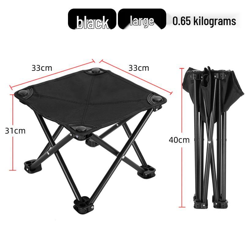 Portable Outdoor Folding Chair for Fishing, Camping, BBQ, Home Use, Kids, and Art Sketching