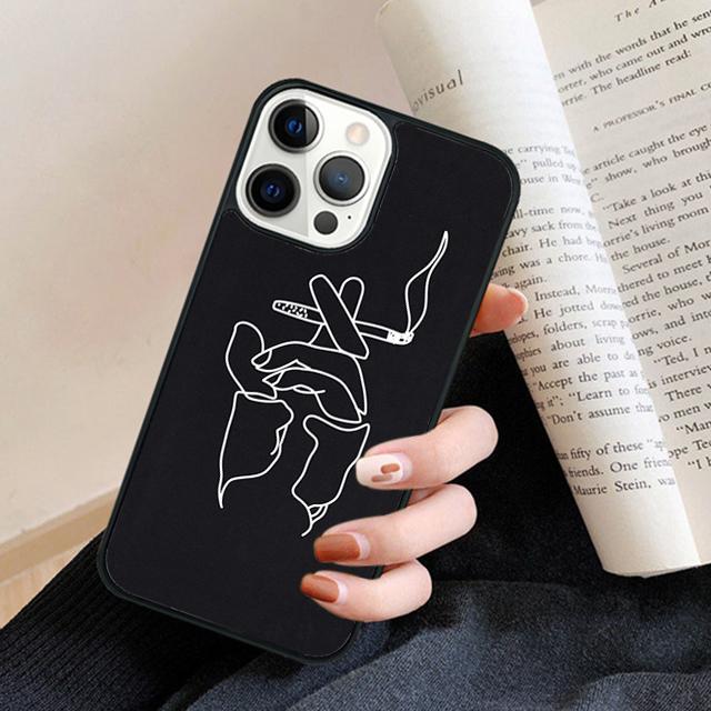 2020 Art Pattern Flower Girl phone Case Cover For iPhone 17 Air 16 15 14 Plus for apple 16 11 12 13 Pro Max coque