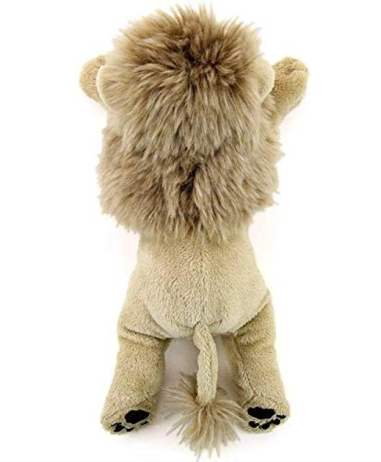 Carolata Lion Plush Toy Down Realistic Animal Toy Doll Gift Present Birthday First Christmas Gift (Male/Lying Series/Soft Touch/Fluffy) Toy/Christmas