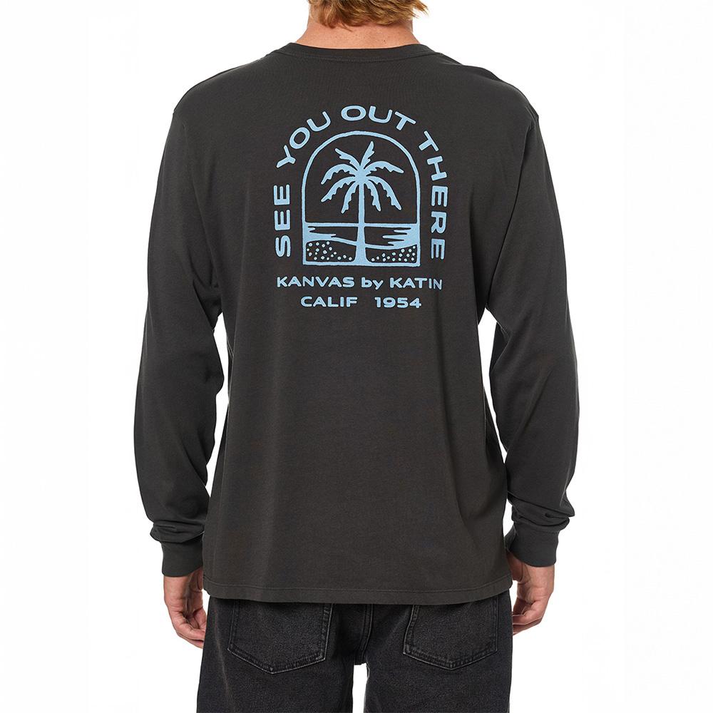 Keiteun Passage Long Sleeve T-Shirt - Black Wash