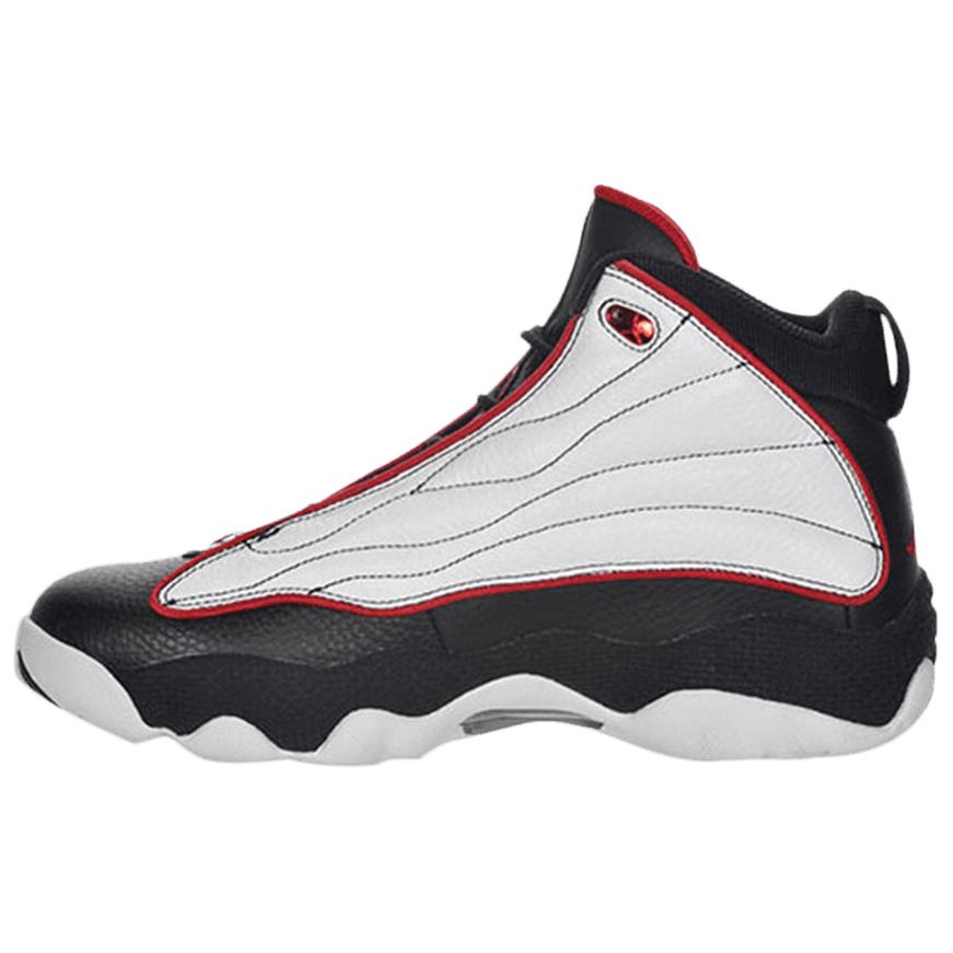 Jordan Pro Strong Vintage Basketball Shoes Men's White Black 407285-102