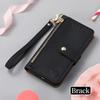 Lanyard Zipper Leather Wallet Anti-theft Case For Samsung Galaxy A06 A16 A05 A05S A15 A25 A35 A55 A14 A24 A34 Wrist Strap Cover