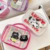 Makeup Brush Storage Cartoon PVC Cosmetic Bag Wash Pouch Cosmetic Cases  Travel