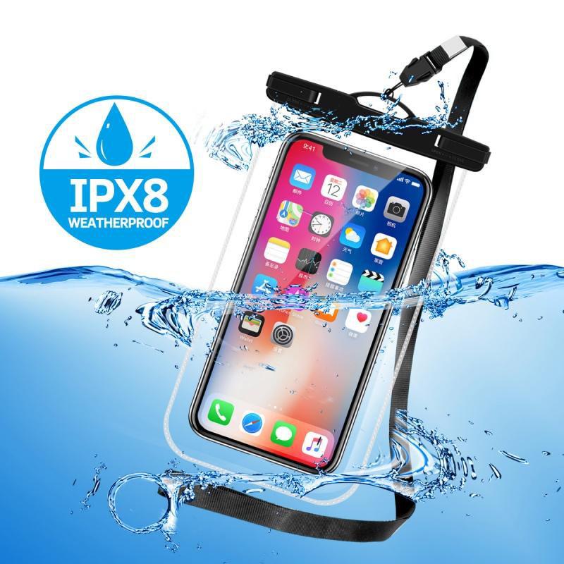 Waterproof Pouch Swimming Gadget Beach Dry Bag Phone Case Cover Camping Skiing Holder For Cell Phone