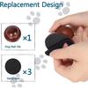 Wooden Pet Cat and Dog Nail Scraper Solid Wood Pet File Board Convenient Round Cat Nail Repair Board