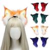 Plüsch Katzenohr Haarspange Rollenspiel Stirnband Kostüm Haarband Halloween Kopfschmuck