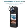 Rotating Lens Protector Cap Anti-Scratch Protective Lens Guards New Lens Guard for Insta360 X4